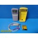 Nellcor OxiMax N 65P Handheld Pulse Oximeter W SpO2 Sensor Yellow Case 37369