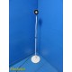 Brewer Model 16100 Exam Light Floor stand Halogen Flexible Neck ~ 36485