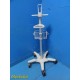 Datex-Ohmeda GCX Polymount Roll Stand W/ Ref 890915 Mount Plate + Basket ~ 37898