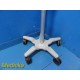 Datex-Ohmeda GCX Polymount Roll Stand W/ Ref 890915 Mount Plate + Basket ~ 37898
