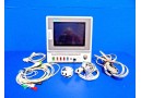 GE MARQUETTE Eagle 4000 (NBP SpO2 Temp CO EKG Dual IBP) Monitor W/ Leads ~14203