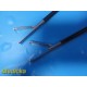 Lot of 2 Aesculap Prestige 8361-00 Retraction Graspers | 5mm x 36cm ~ 37797