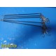 5X JARIT 600-122 Laparoscopic Allis Graspers, 5mm, 36–39cm, Single Action ~37799