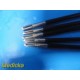 5X JARIT 600-122 Laparoscopic Allis Graspers, 5mm, 36–39cm, Single Action ~37799