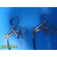 5X JARIT 600-122 Laparoscopic Allis Graspers, 5mm, 36–39cm, Single Action ~37799