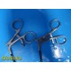 5X JARIT 600-122 Laparoscopic Allis Graspers, 5mm, 36–39cm, Single Action ~37799
