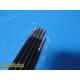 5X JARIT 600-122 Laparoscopic Allis Graspers, 5mm, 36–39cm, Single Action ~37799