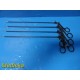 4X JARIT 600-115 / A600-115 Laparoscopic Monopolar Forceps | 5mm | 16" ~ 37953