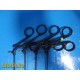 4X JARIT 600-115 / A600-115 Laparoscopic Monopolar Forceps | 5mm | 16" ~ 37953