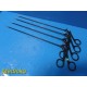 4X JARIT 600-115 / A600-115 Laparoscopic Monopolar Forceps | 5mm | 16" ~ 37953