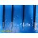 4X JARIT 600-115 / A600-115 Laparoscopic Monopolar Forceps | 5mm | 16" ~ 37953