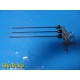 3X Snowden-Pencer 90-3022 Laparoscopic Graspers 5mm x 32cm Single-Action~37954