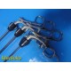 3X Snowden-Pencer 90-3022 Laparoscopic Graspers 5mm x 32cm Single-Action~37954