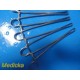 Lot of 12 Miltex 30-1077 Gordon Uterine Vulsellum Forceps | 9" Straight ~ 37956
