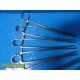 Lot of 12 Miltex 30-1077 Gordon Uterine Vulsellum Forceps | 9" Straight ~ 37956