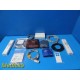 GE Datex-Ohmeda S/5 Monitor W/ Leads, GCX Stand, Power Adapter & Batteries~37891