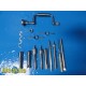 Codman Cloward Anterior Cervical Fuzion Assorted Instrument Set W/ Case ~ 37886