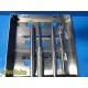 Codman Cloward Anterior Cervical Fuzion Assorted Instrument Set W/ Case ~ 37886