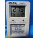 Maxtec MAXO₂ Oxygen Monitor OM25-MEL W/ MAX-250E Sensor & Airway Adapter ~ 37998