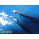Lot of 2 Gyrus ACMI E8213 Rigid Optical Cup Tearing Biopsy Forceps 25cm ~ 37984