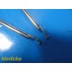 Lot of 2 Gyrus ACMI E8213 Rigid Optical Cup Tearing Biopsy Forceps 25cm ~ 37984