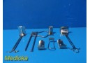 H.R Grieshaber Gibson Balfour Abdominal Retractors Center & Side Blades~32445