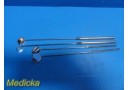 4X Jarit V. Mueller Assorted Laryngeal Mirrors W Handles 12 15 18mm 33636