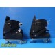Mizuho OSI P2 Small Traction Boot Pair (Left/Right) W/ Foot Plates & Clamp~38007