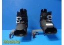 Mizuho OSI P2 Large Traction Boot Pair (L & R) W/ Foot Plates & Clamps ~ 38524