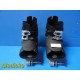 Mizuho OSI P2 Large Traction Boot Pair (L & R) W/ Foot Plates & Clamps ~ 38524
