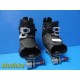 Mizuho OSI P2 Large Traction Boot Pair (L & R) W/ Foot Plates & Clamps ~ 38524