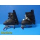 Mizuho OSI P2 Large Traction Boot Pair (L & R) W/ Foot Plates & Clamps ~ 38524