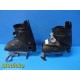 Mizuho OSI P2 Large Traction Boot Pair (L & R) W/ Foot Plates & Clamps ~ 38524