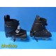 Mizuho OSI P2 Large Traction Boot Pair (L & R) W/ Foot Plates & Clamps ~ 38524
