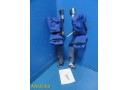Allen A-10052 PAL Pro Stirrups Set W/ Clamps & Boot Pads (R/L) - Hillrom ~ 37949