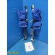 Allen A-10052 PAL Pro Stirrups Set W/ Clamps & Boot Pads (R/L) - Hillrom ~ 37949