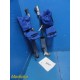 Allen A-10052 PAL Pro Stirrups Set W/ Clamps & Boot Pads (R/L) - Hillrom ~ 37949