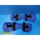 Allen A-10052 PAL Pro Stirrups Set W/ Clamps & Boot Pads (R/L) - Hillrom ~ 37949