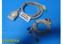 Arrow Med Intra-aortic Balloon Pump IABP EKG Trunk Cable 5 Leads SNAP 33552