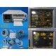 GE Corometrics 120 Series Maternal/Fetal Monitor W/ Transducers & Leads ~ 38107