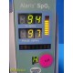 2016 Alaris Ref 8220 SpO2 Pump Module Ref 10406195 W/ New SpO2 Sensor ~ 38108