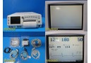GE Model 259A Maternal Monitor W/ US + TOCO Probes, Event Clicker & Leads ~38099