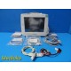 Philips MP50 Intellivue Patient Monitor W/ MMS,Press,Temp Module & Leads ~ 38103