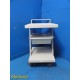 Nicolet/Natus Heavy Duty Rolling Medical Utility Cart W/ Drawer & Handle ~ 38084