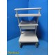 Nicolet/Natus Heavy Duty Rolling Medical Utility Cart W/ Drawer & Handle ~ 38084