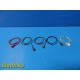 5x Spacelabs Ultraview 90347-05 ECG Telemetry Lead Wires Snap Type 38134