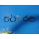5x Spacelabs Ultraview 90347-05 ECG Telemetry Lead Wires Snap Type 38134