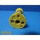 Amvex Medical Air Quick Connect Coupler to DISS Female Adapter Yellow 38145