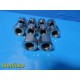 Lot of 10 Medical Compressed Gas Adapters Chrome-Plated Brass 38143