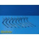 Lot of 9 Magill Adult Catheter Forceps – 9.5Stainless Steel 38057